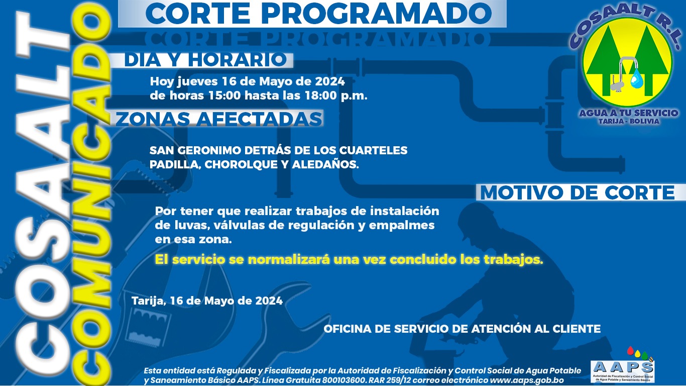 comunicado 16 05 2024